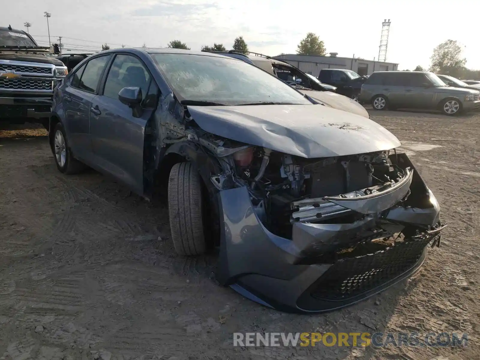 1 Photograph of a damaged car JTDHPRAE1LJ063524 TOYOTA COROLLA 2020