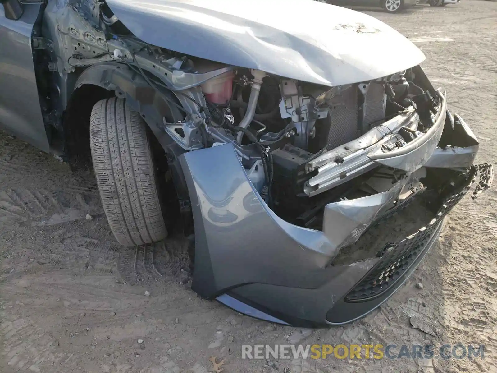 9 Photograph of a damaged car JTDHPRAE1LJ063524 TOYOTA COROLLA 2020