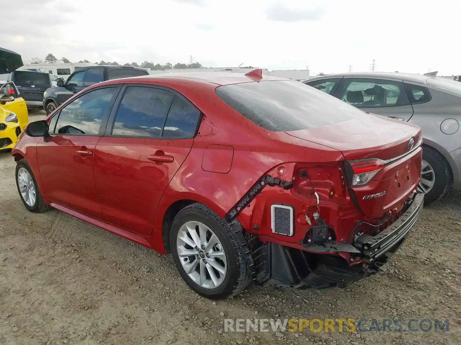 3 Photograph of a damaged car JTDHPRAE2LJ002442 TOYOTA COROLLA 2020