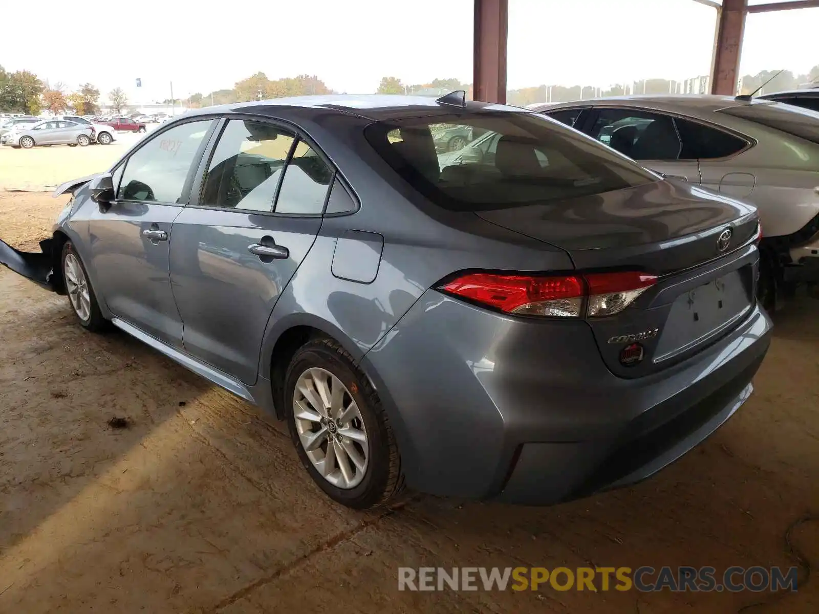 3 Photograph of a damaged car JTDHPRAE2LJ002618 TOYOTA COROLLA 2020