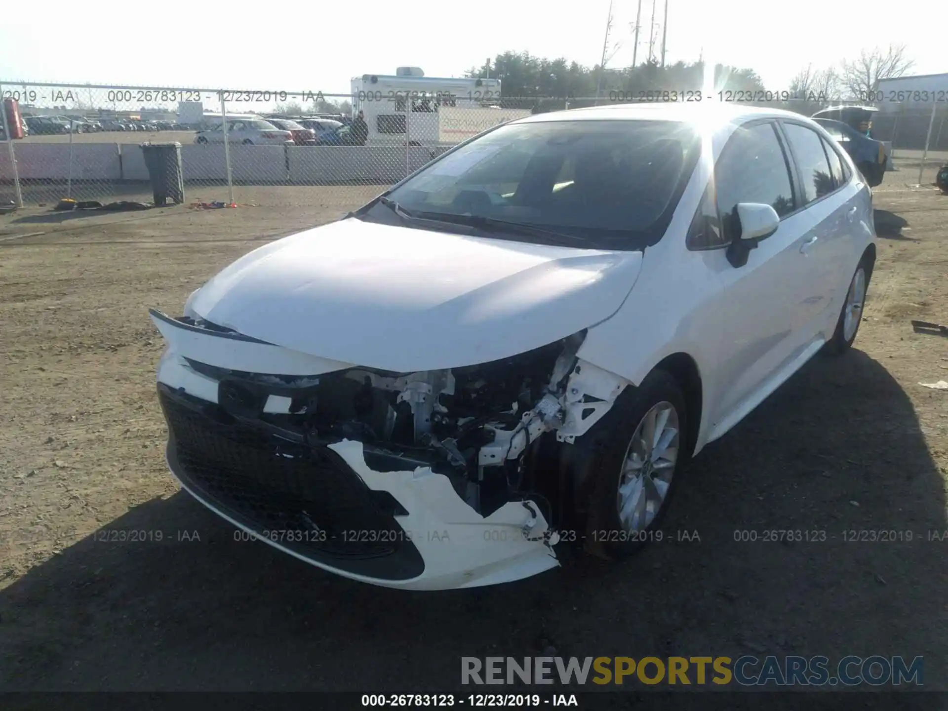 6 Photograph of a damaged car JTDHPRAE2LJ012260 TOYOTA COROLLA 2020