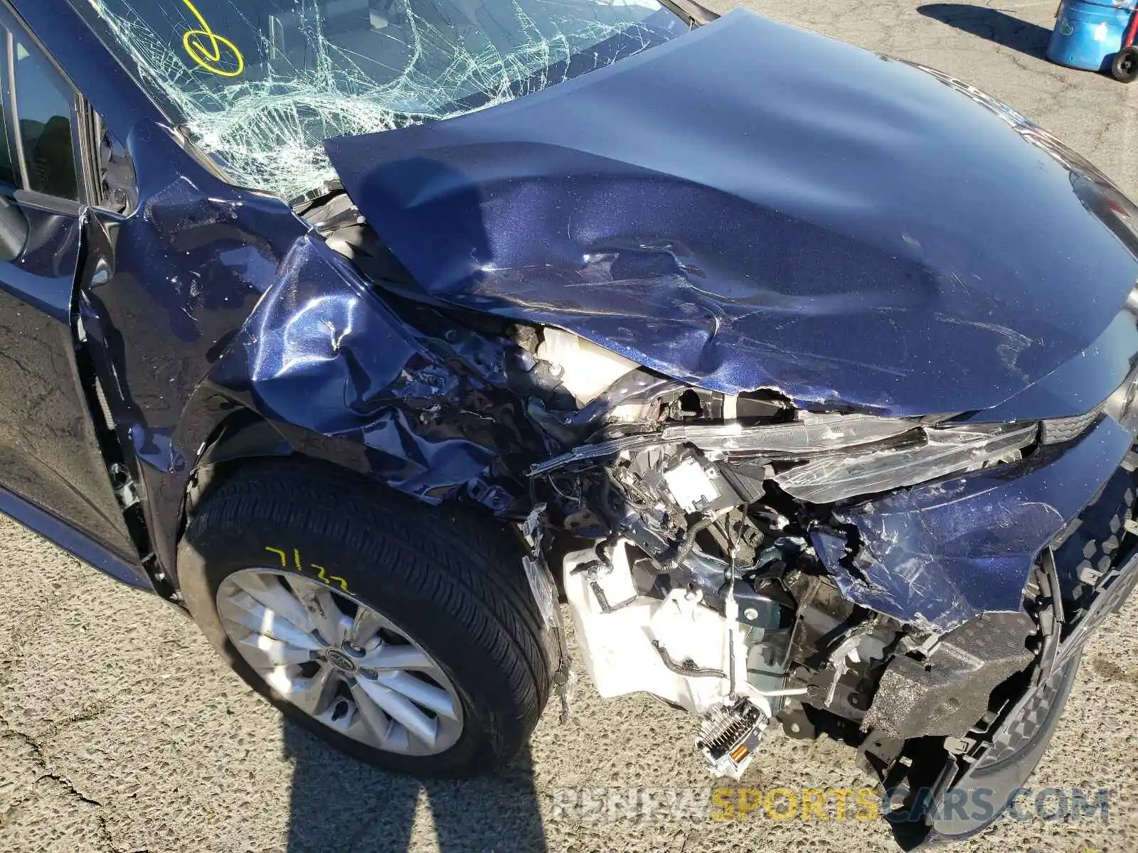 9 Photograph of a damaged car JTDHPRAE2LJ012906 TOYOTA COROLLA 2020