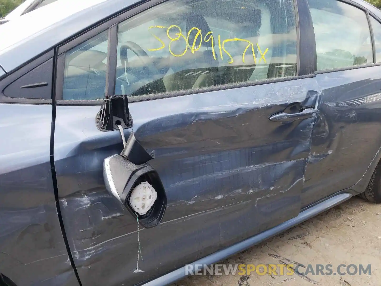 9 Photograph of a damaged car JTDHPRAE2LJ014025 TOYOTA COROLLA 2020