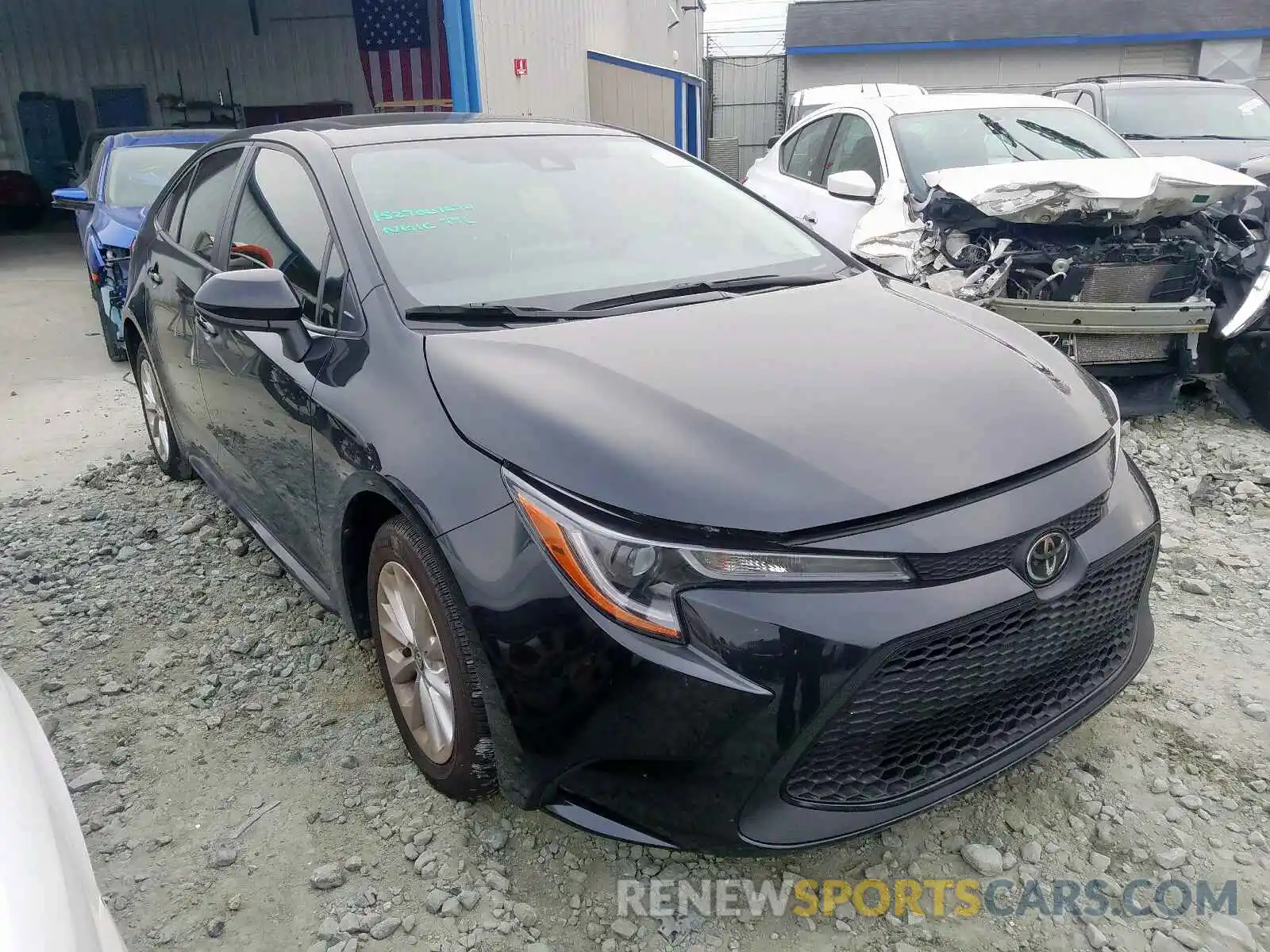 1 Photograph of a damaged car JTDHPRAE2LJ014137 TOYOTA COROLLA 2020