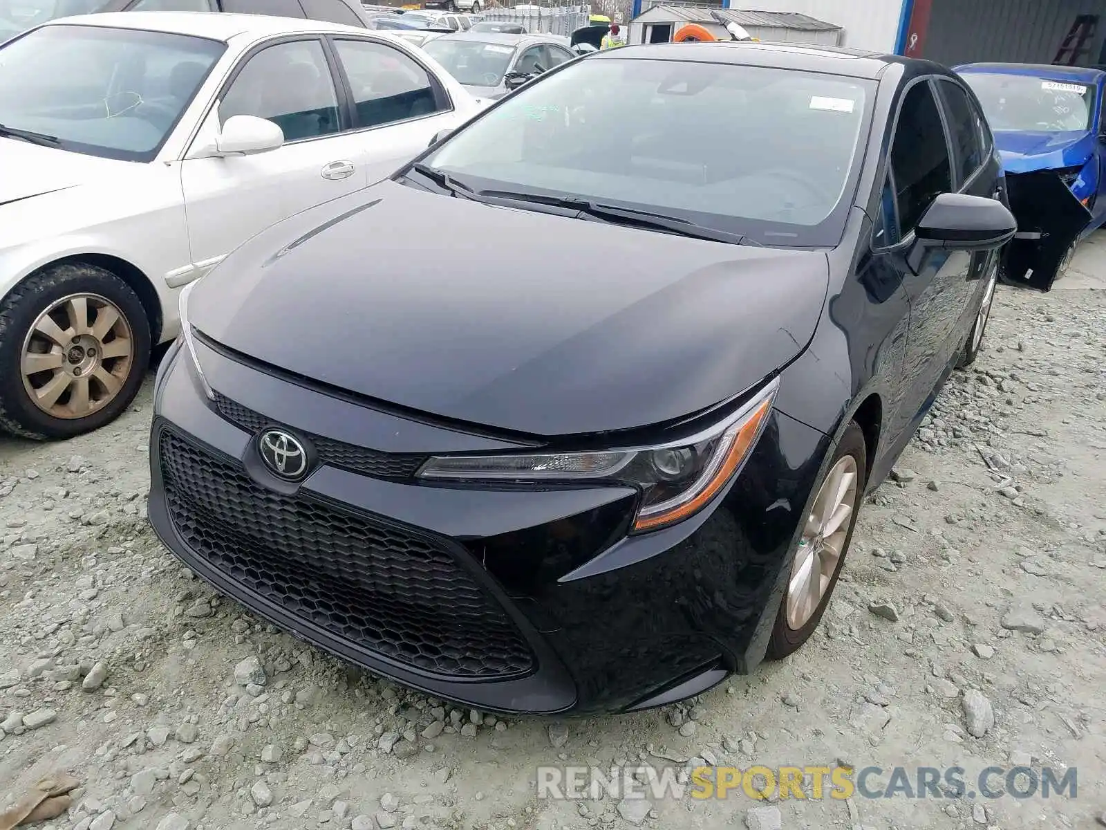 2 Photograph of a damaged car JTDHPRAE2LJ014137 TOYOTA COROLLA 2020