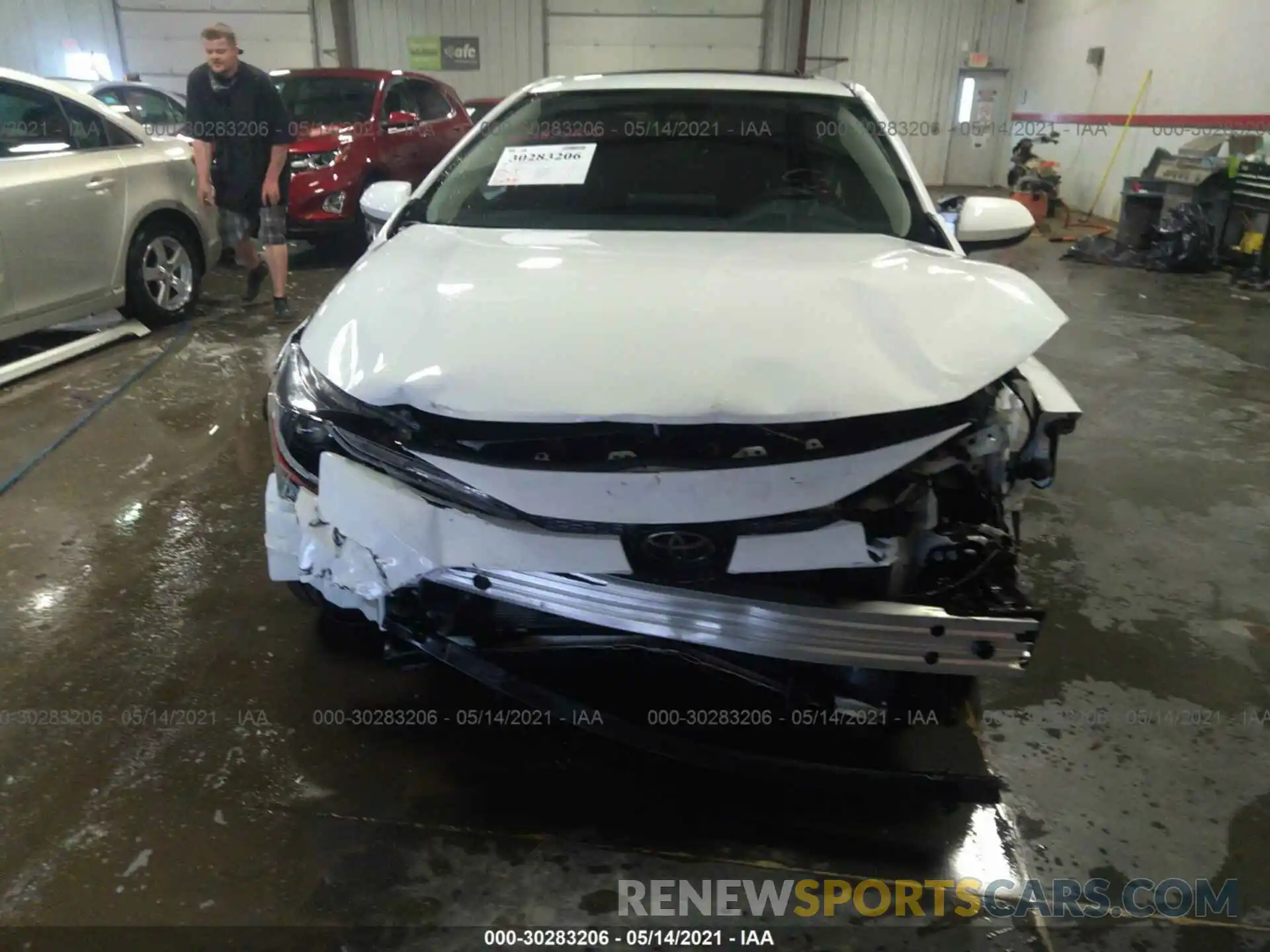 6 Photograph of a damaged car JTDHPRAE2LJ019791 TOYOTA COROLLA 2020