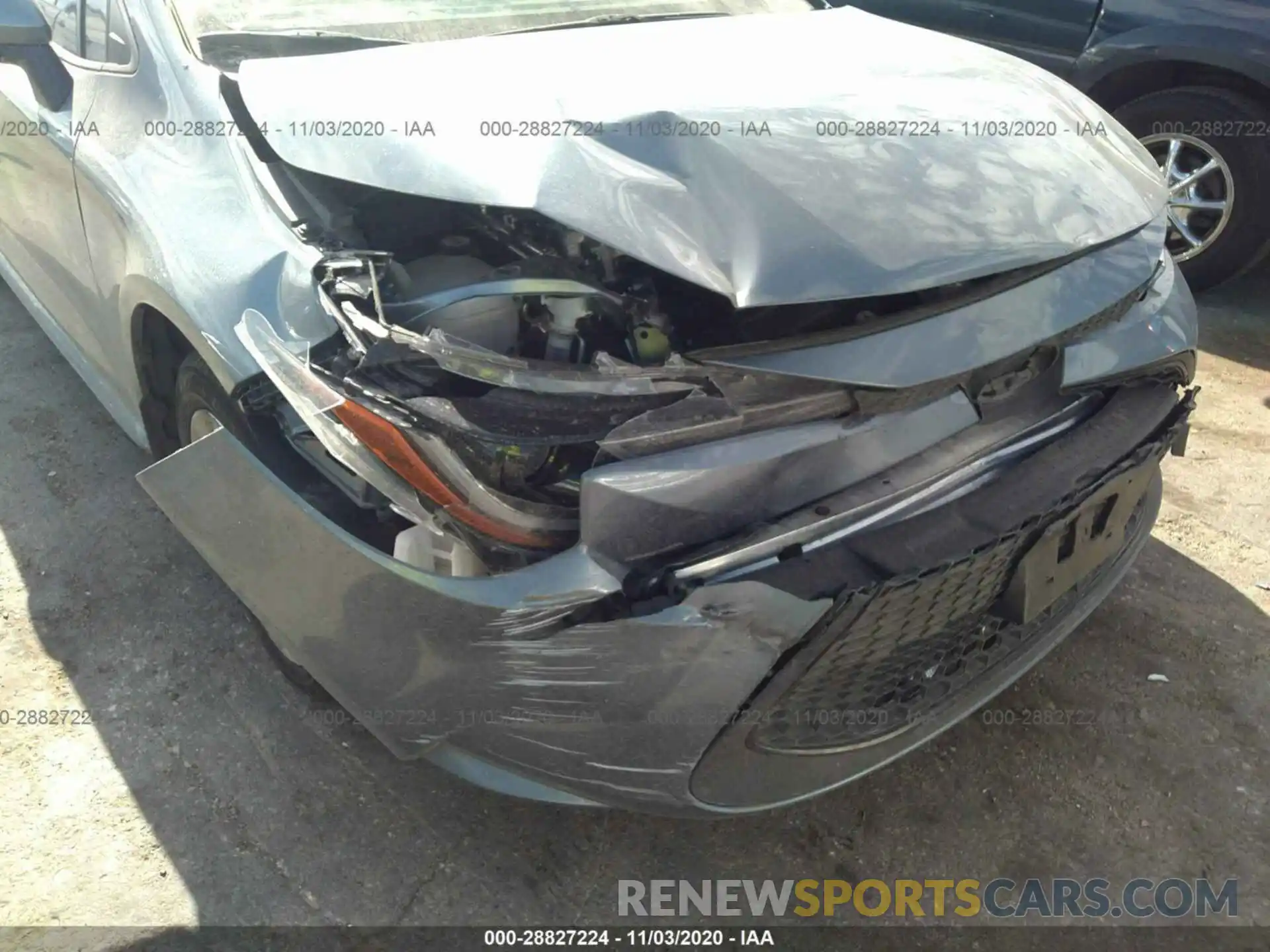 6 Photograph of a damaged car JTDHPRAE2LJ027292 TOYOTA COROLLA 2020