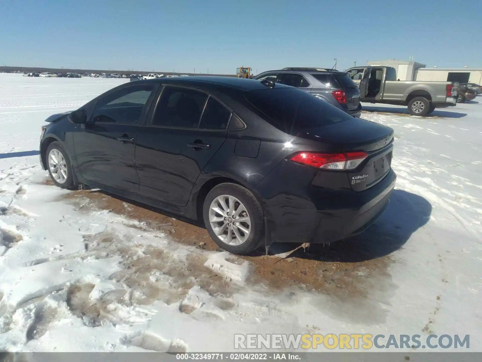 3 Photograph of a damaged car JTDHPRAE2LJ040298 TOYOTA COROLLA 2020