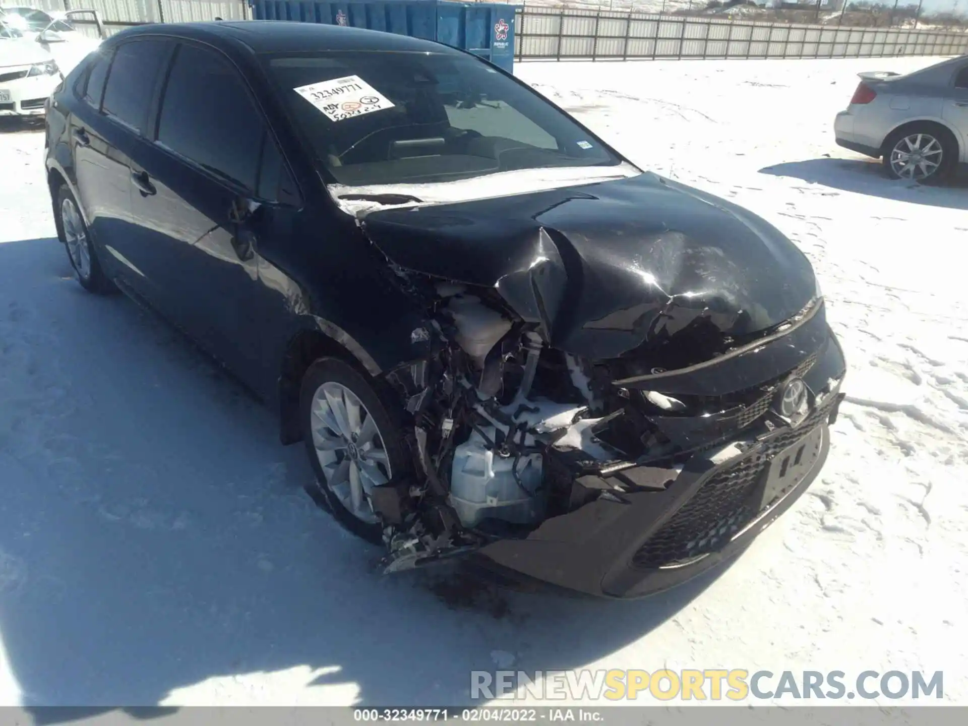 6 Photograph of a damaged car JTDHPRAE2LJ040298 TOYOTA COROLLA 2020