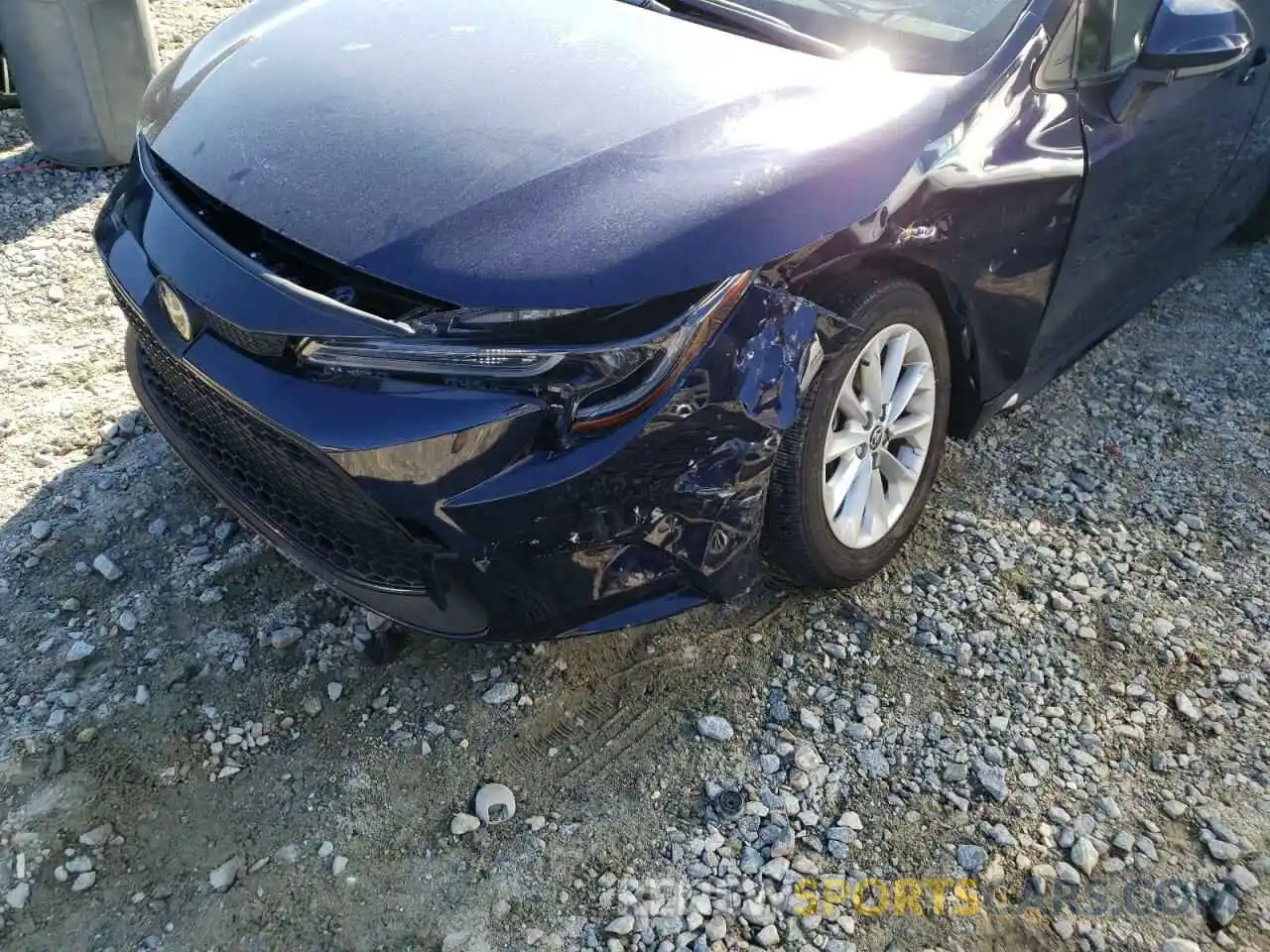 9 Photograph of a damaged car JTDHPRAE2LJ043394 TOYOTA COROLLA 2020