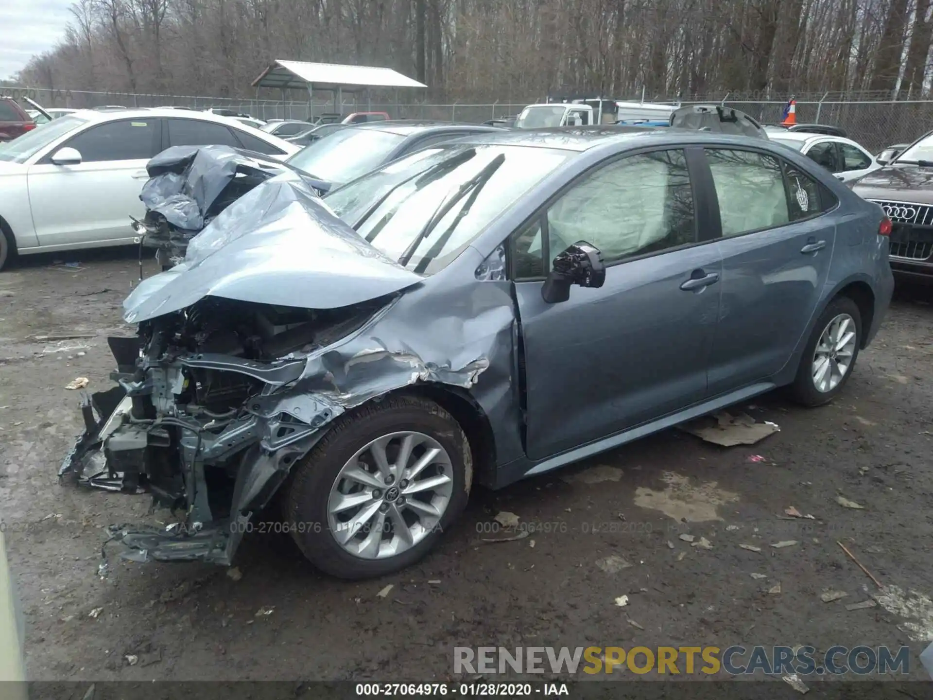 2 Photograph of a damaged car JTDHPRAE2LJ045887 TOYOTA COROLLA 2020