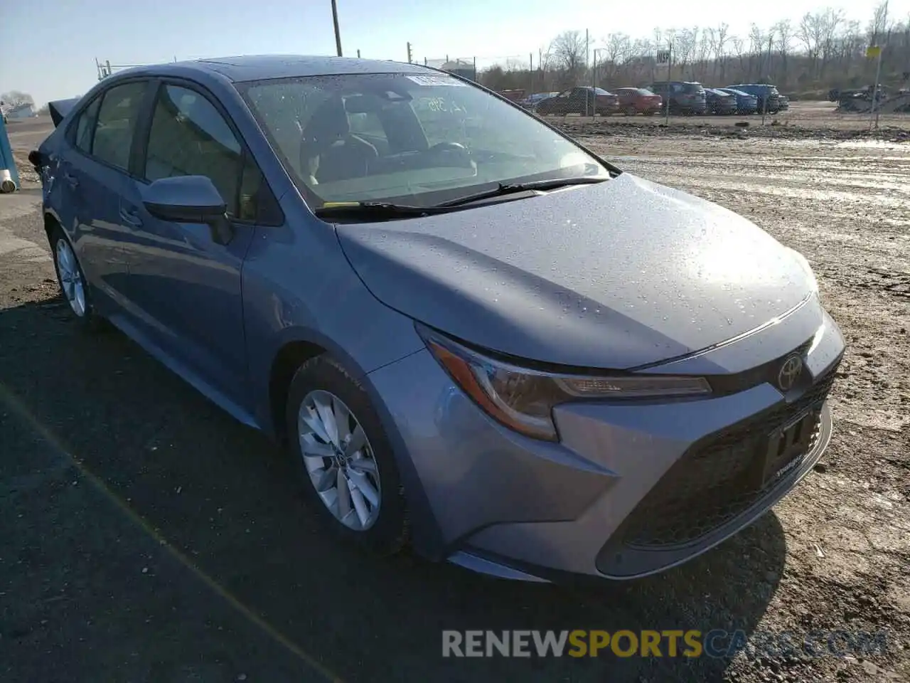 1 Photograph of a damaged car JTDHPRAE2LJ048711 TOYOTA COROLLA 2020