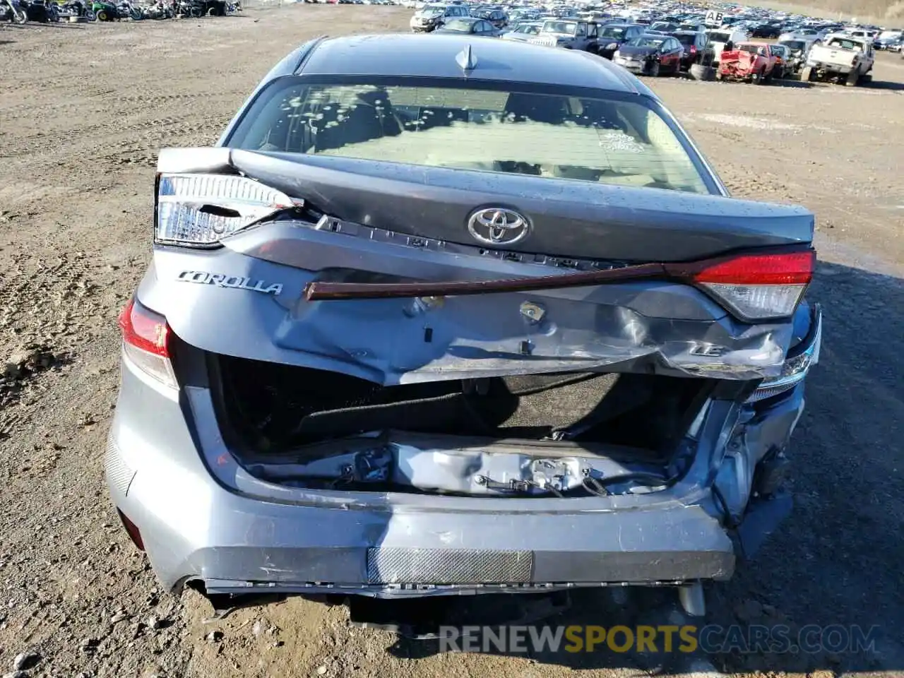 9 Photograph of a damaged car JTDHPRAE2LJ048711 TOYOTA COROLLA 2020