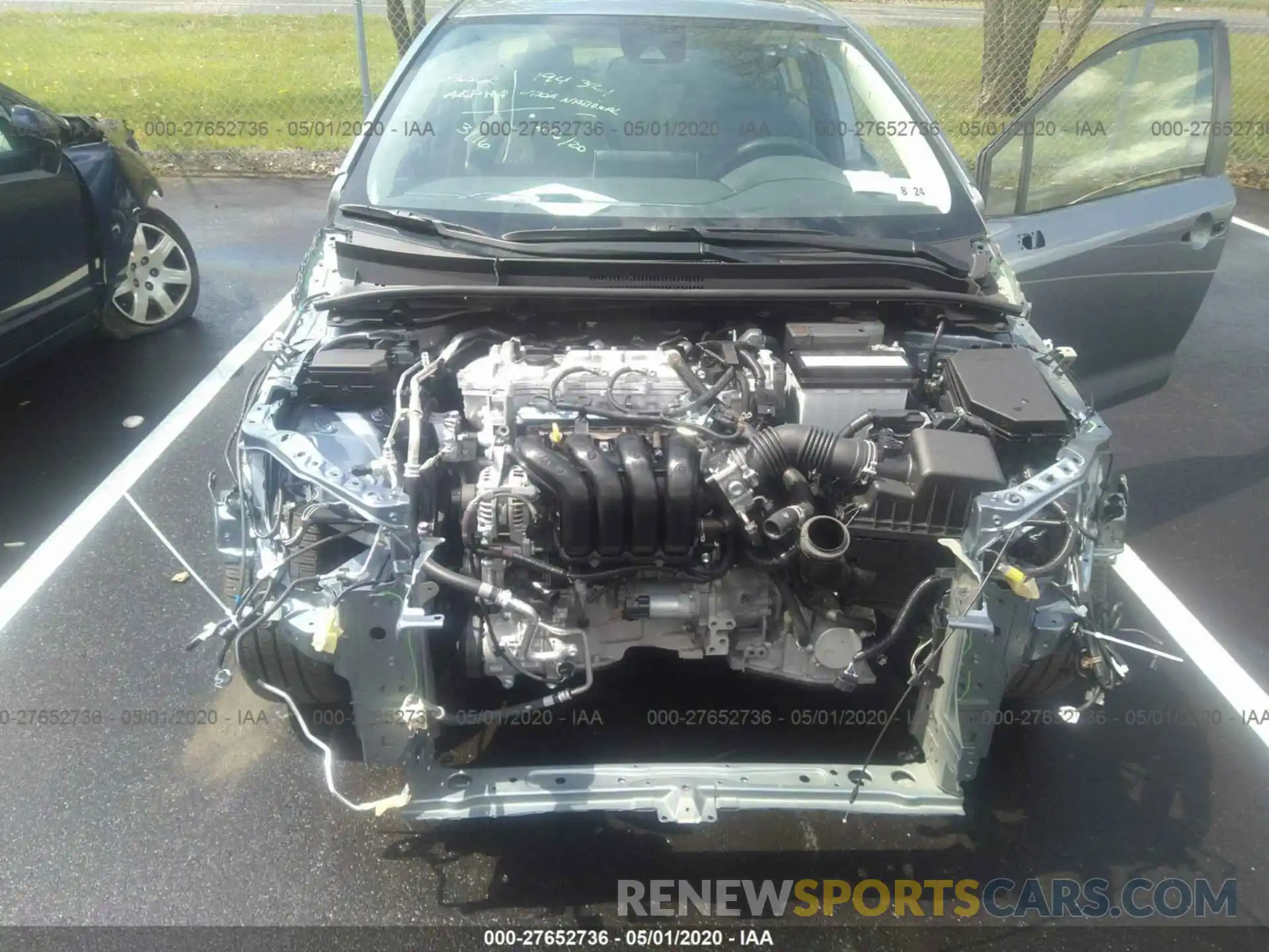 6 Photograph of a damaged car JTDHPRAE2LJ059529 TOYOTA COROLLA 2020