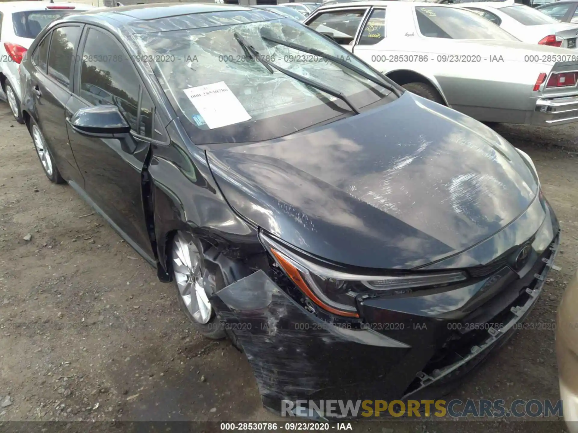 6 Photograph of a damaged car JTDHPRAE2LJ060437 TOYOTA COROLLA 2020