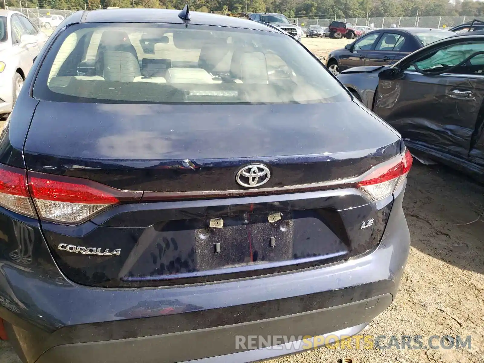 9 Photograph of a damaged car JTDHPRAE2LJ064102 TOYOTA COROLLA 2020