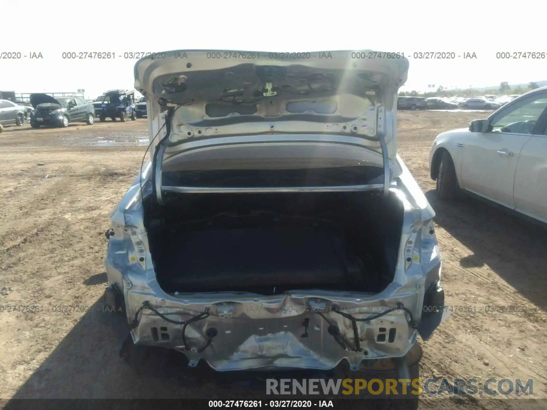 6 Photograph of a damaged car JTDHPRAE2LJ069011 TOYOTA COROLLA 2020