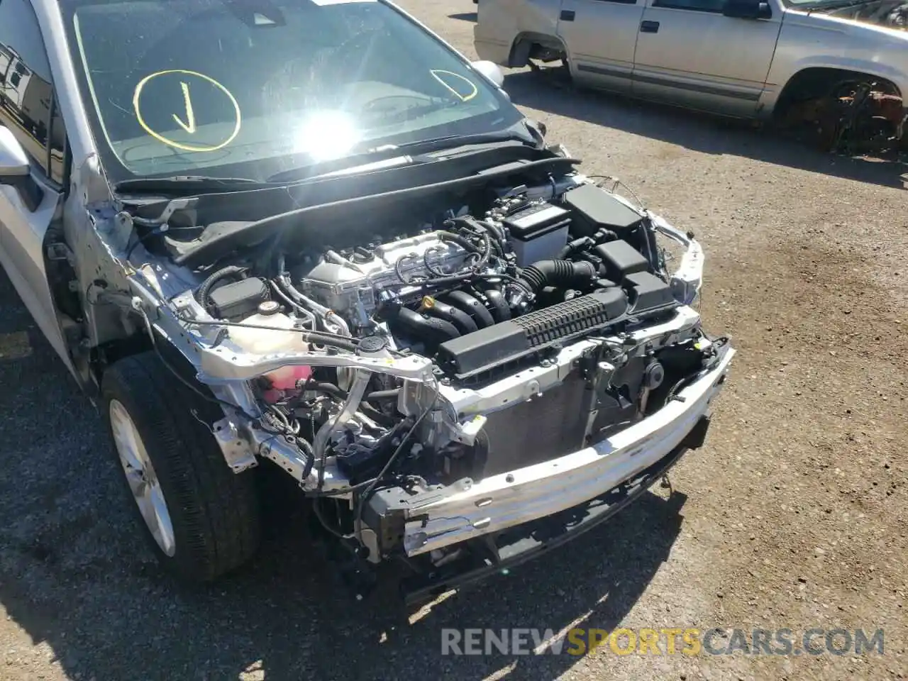 9 Photograph of a damaged car JTDHPRAE2LJ069980 TOYOTA COROLLA 2020