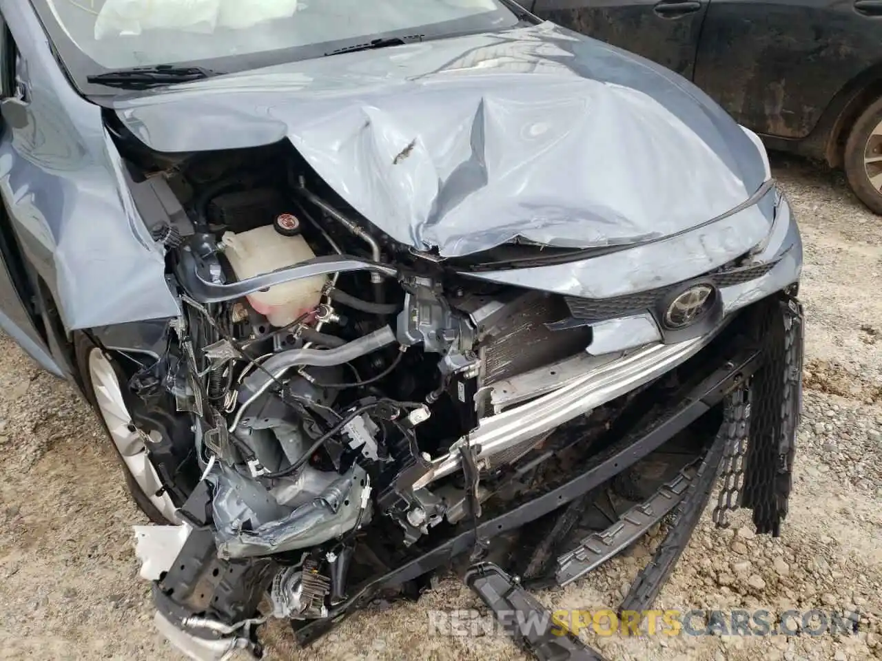 9 Photograph of a damaged car JTDHPRAE3LJ000991 TOYOTA COROLLA 2020