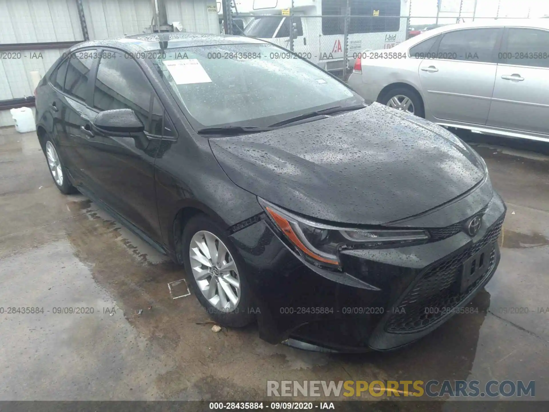 1 Photograph of a damaged car JTDHPRAE3LJ003311 TOYOTA COROLLA 2020