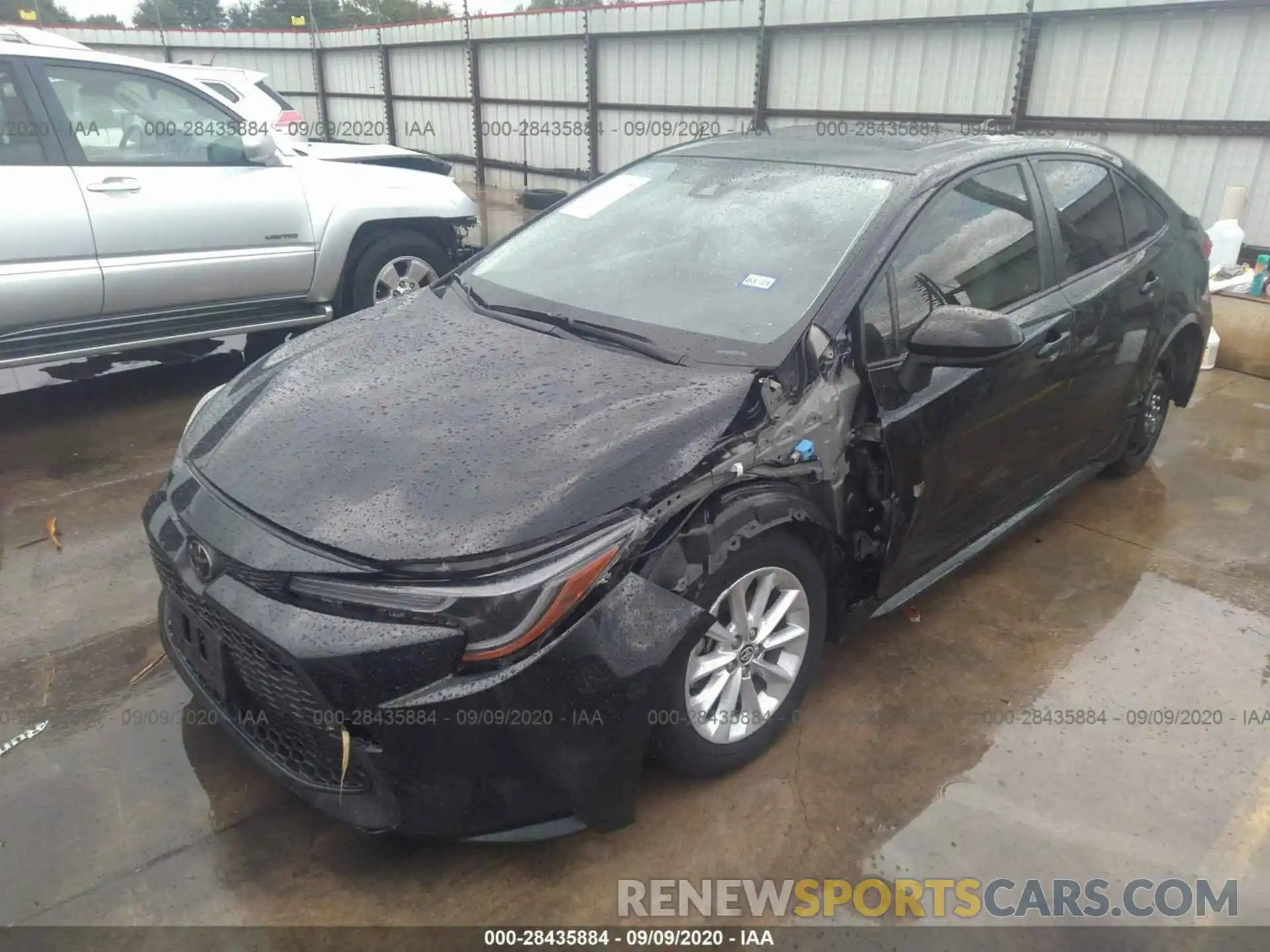 2 Photograph of a damaged car JTDHPRAE3LJ003311 TOYOTA COROLLA 2020