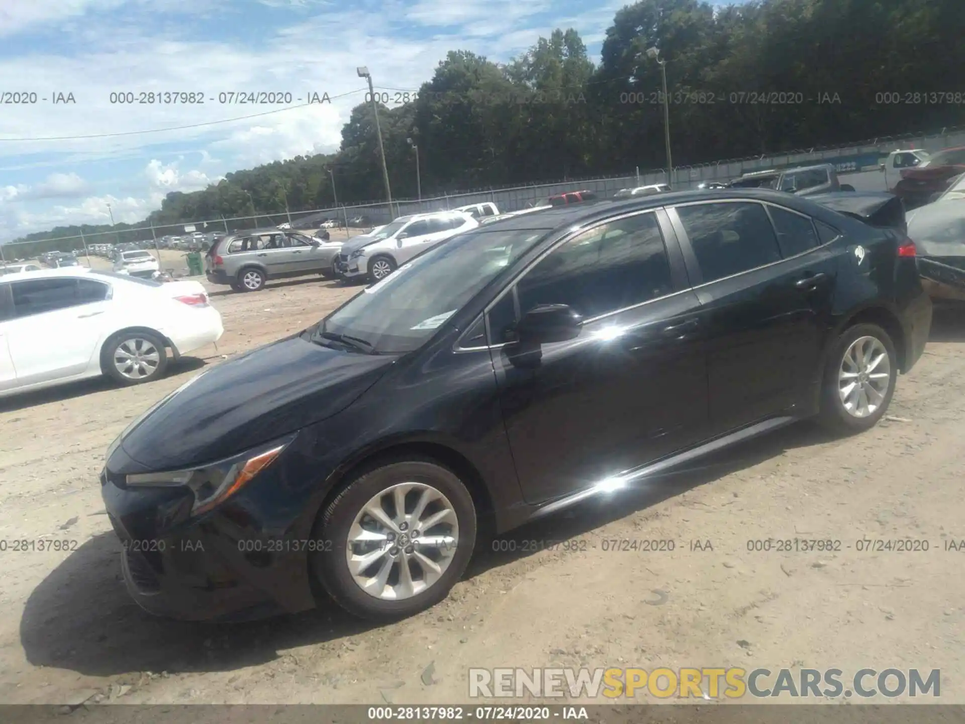 2 Photograph of a damaged car JTDHPRAE3LJ004359 TOYOTA COROLLA 2020