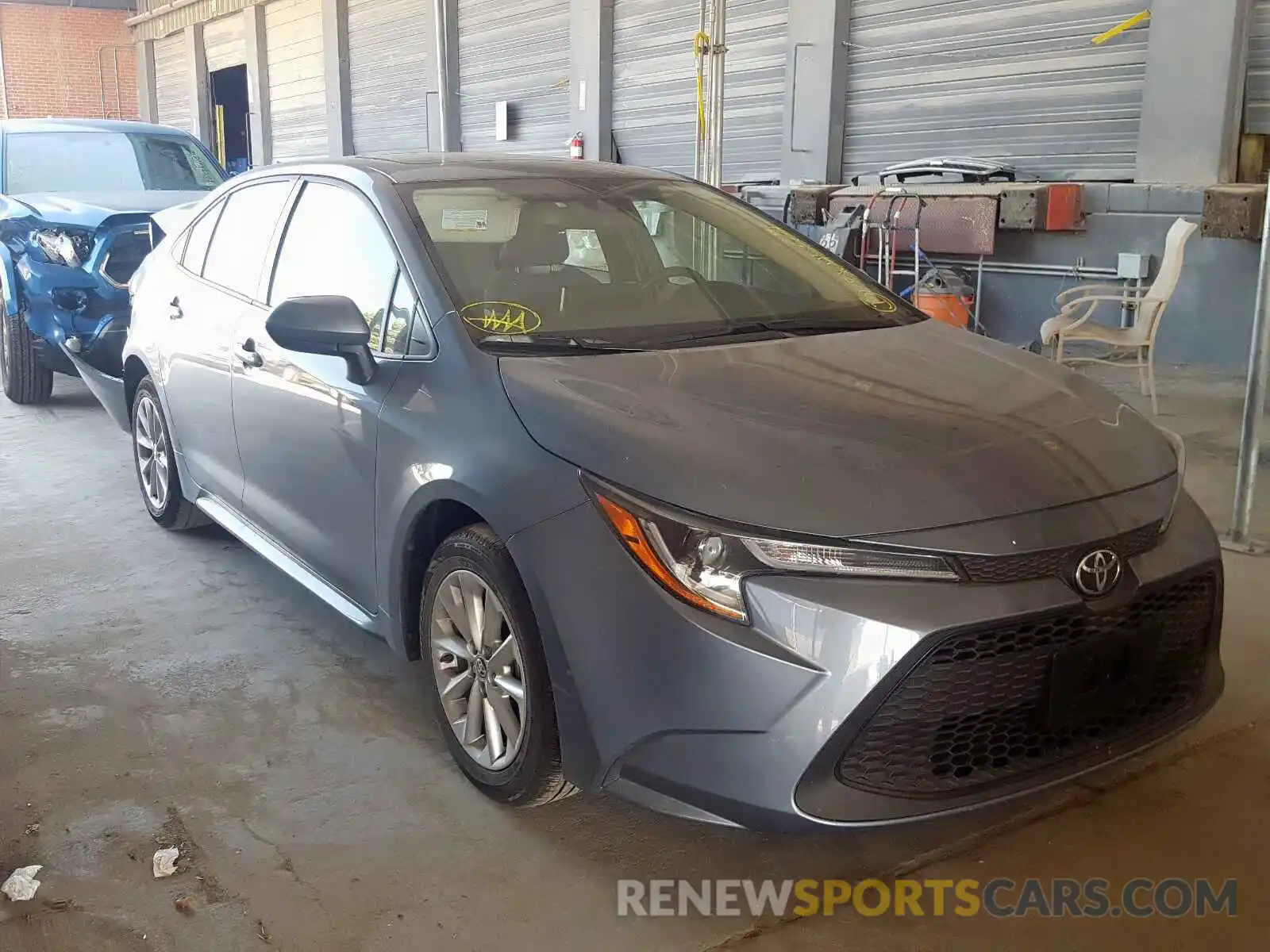 1 Photograph of a damaged car JTDHPRAE3LJ007083 TOYOTA COROLLA 2020