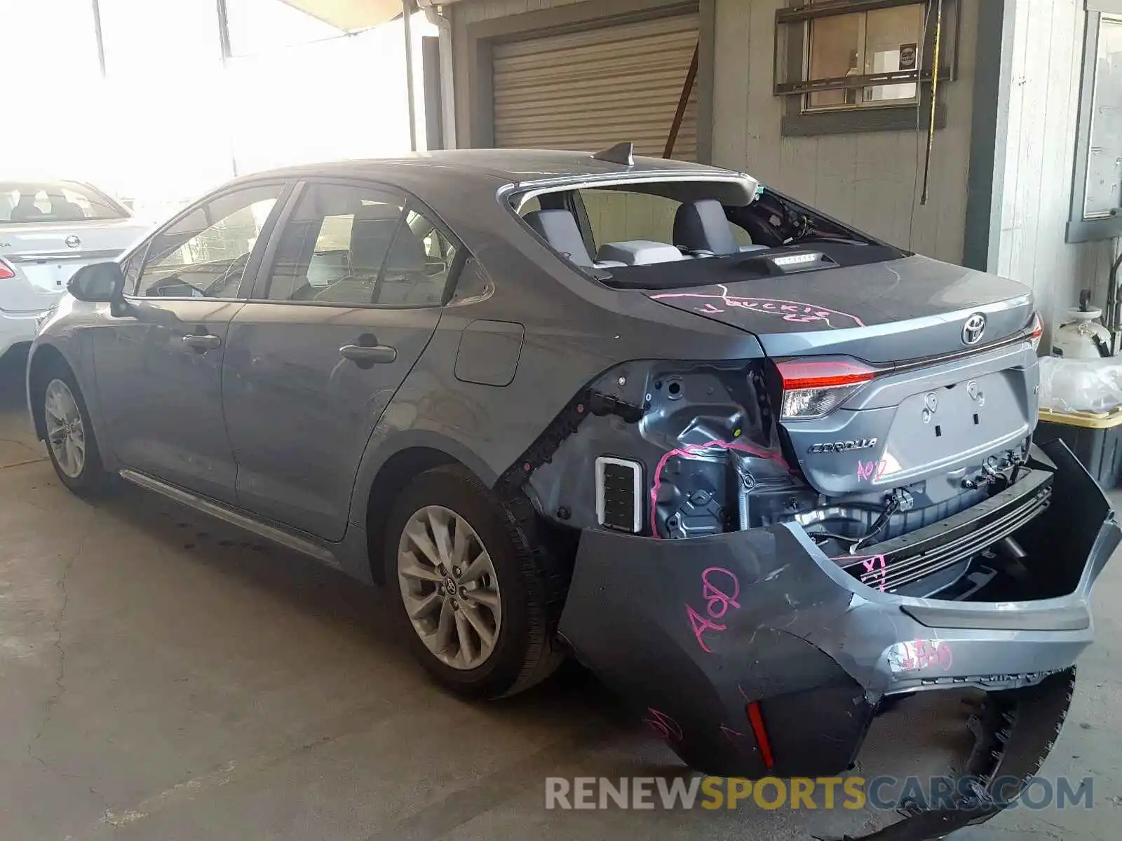 3 Photograph of a damaged car JTDHPRAE3LJ007083 TOYOTA COROLLA 2020