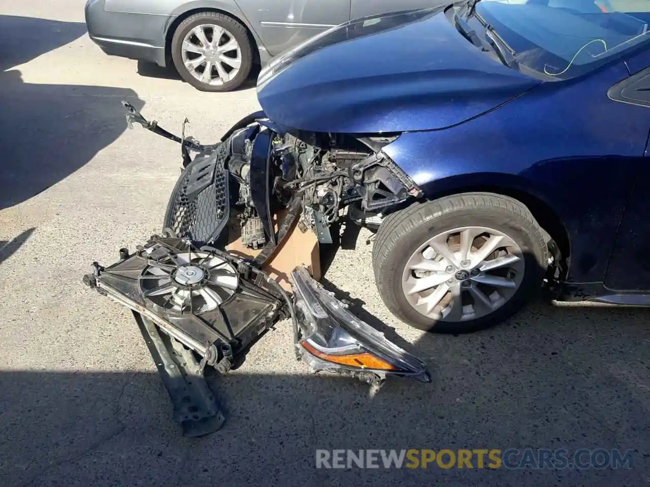 9 Photograph of a damaged car JTDHPRAE3LJ008041 TOYOTA COROLLA 2020