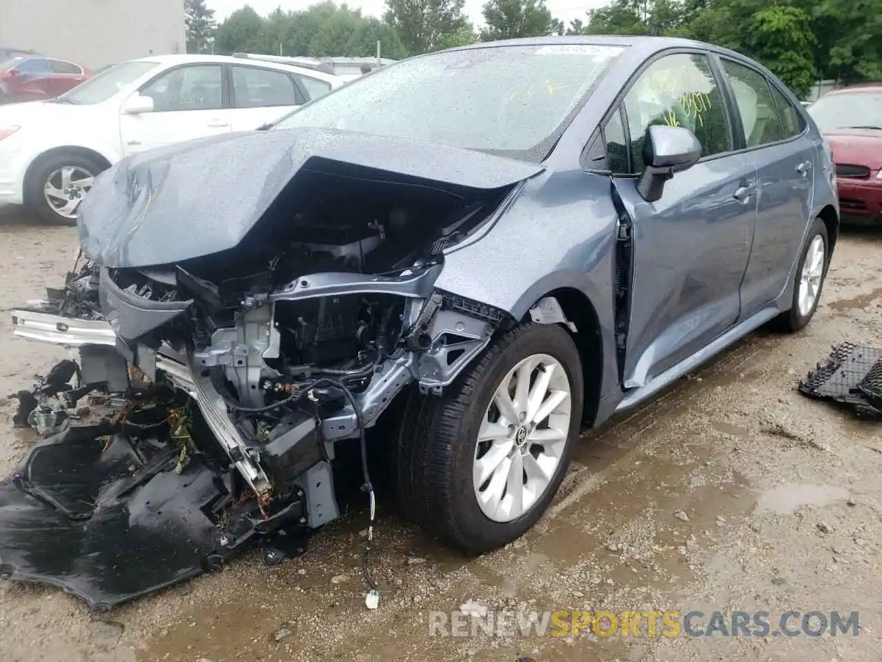 2 Photograph of a damaged car JTDHPRAE3LJ011540 TOYOTA COROLLA 2020