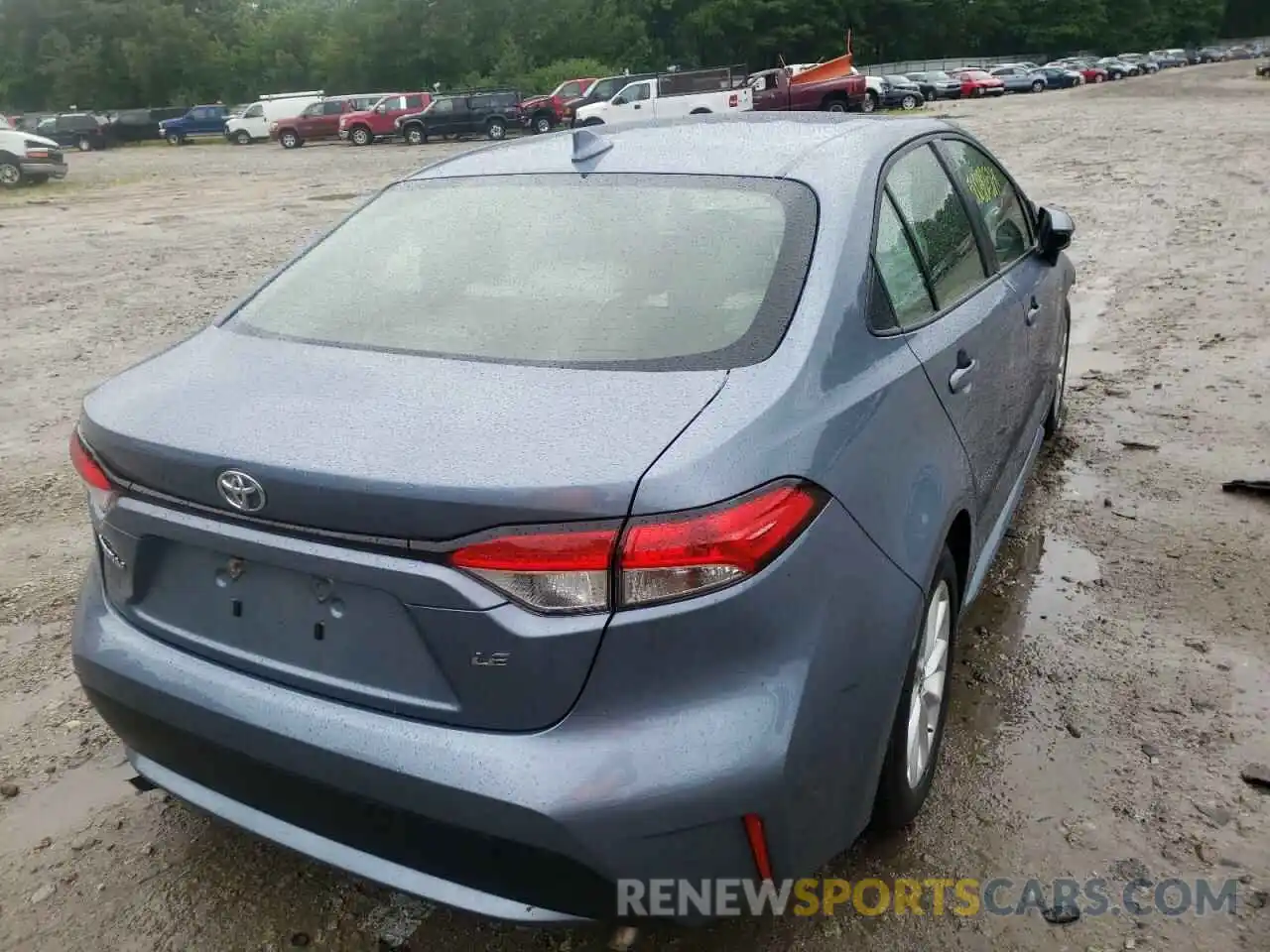 4 Photograph of a damaged car JTDHPRAE3LJ011540 TOYOTA COROLLA 2020