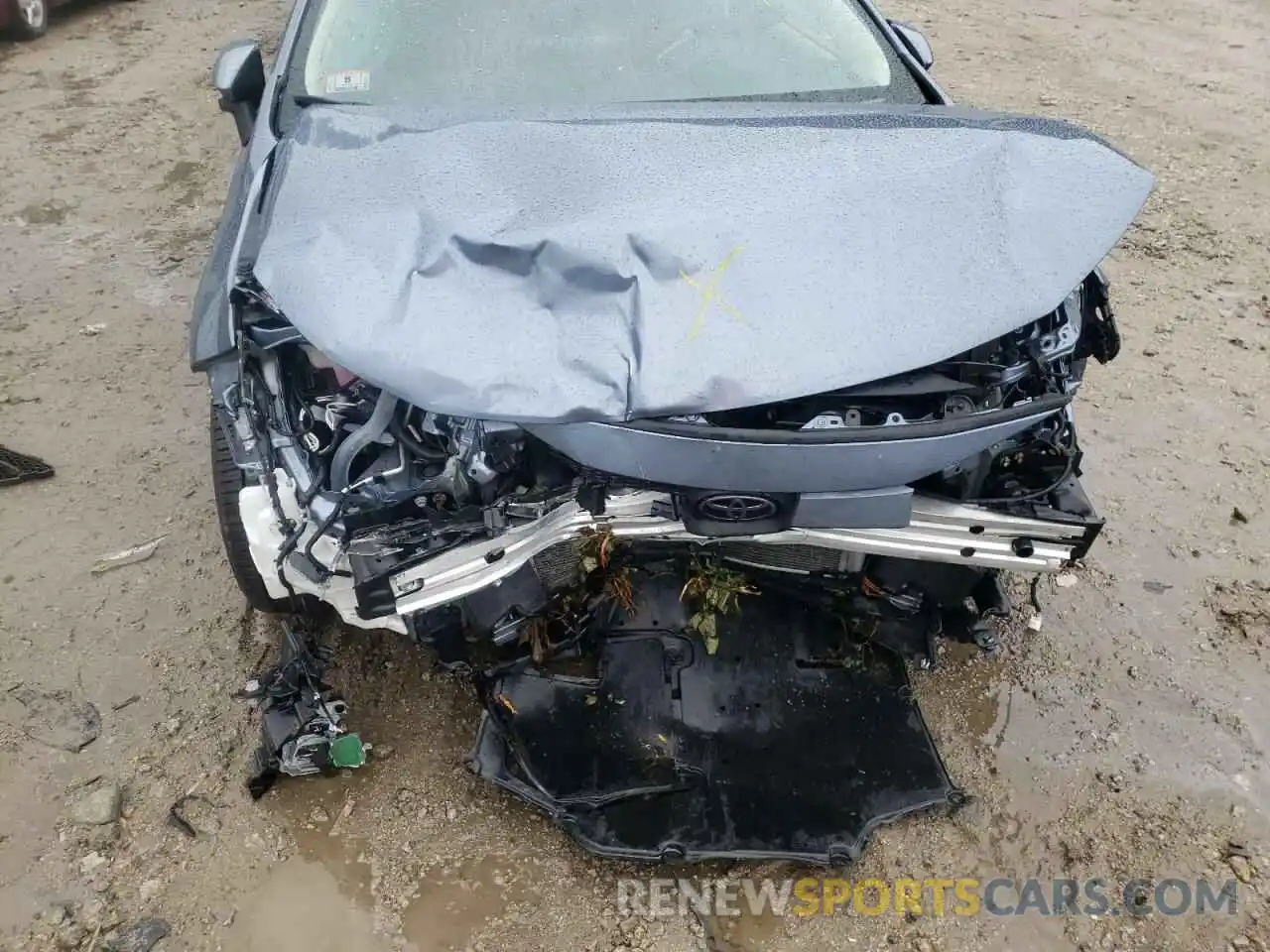 9 Photograph of a damaged car JTDHPRAE3LJ011540 TOYOTA COROLLA 2020