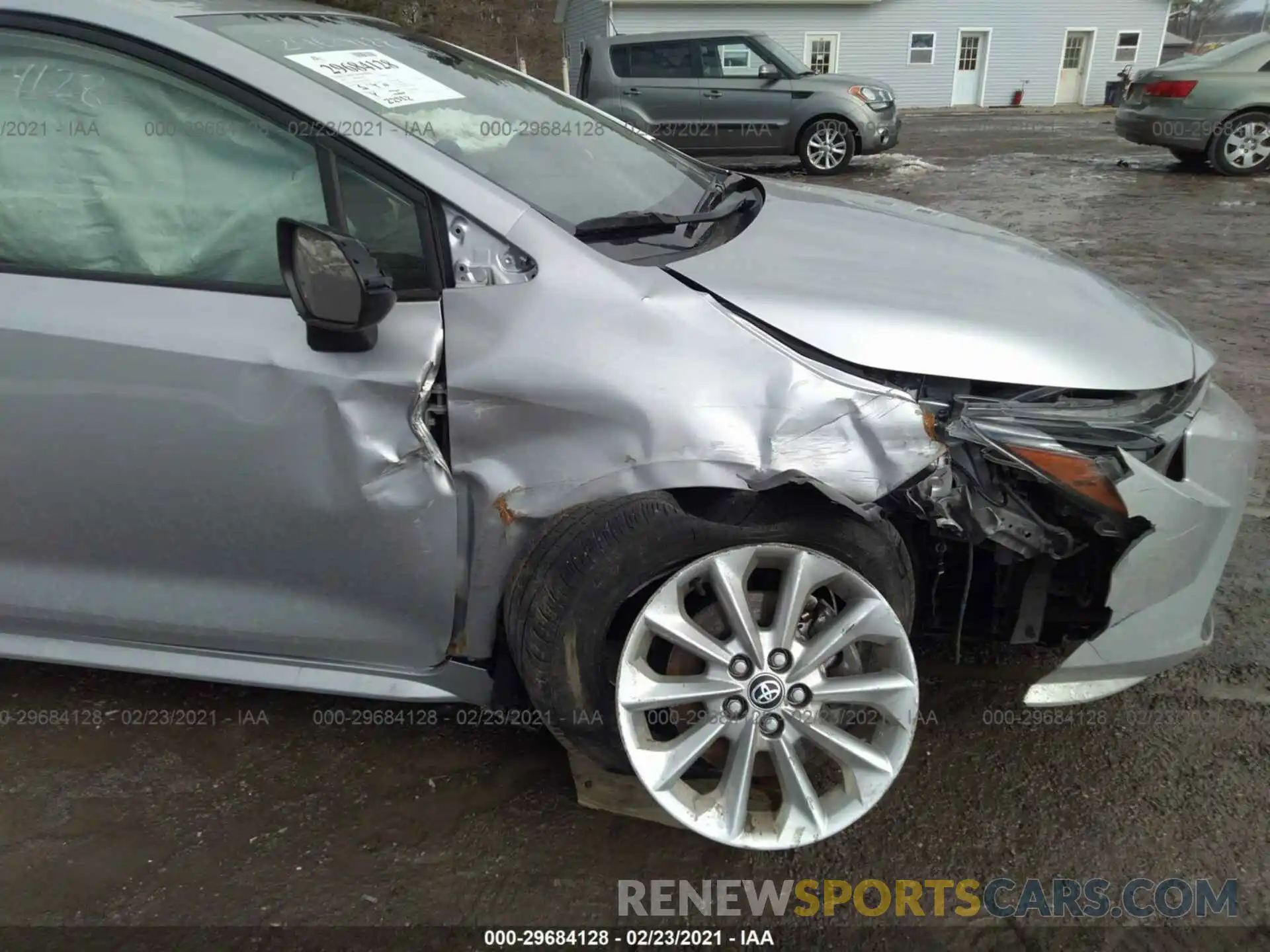 6 Photograph of a damaged car JTDHPRAE3LJ016348 TOYOTA COROLLA 2020