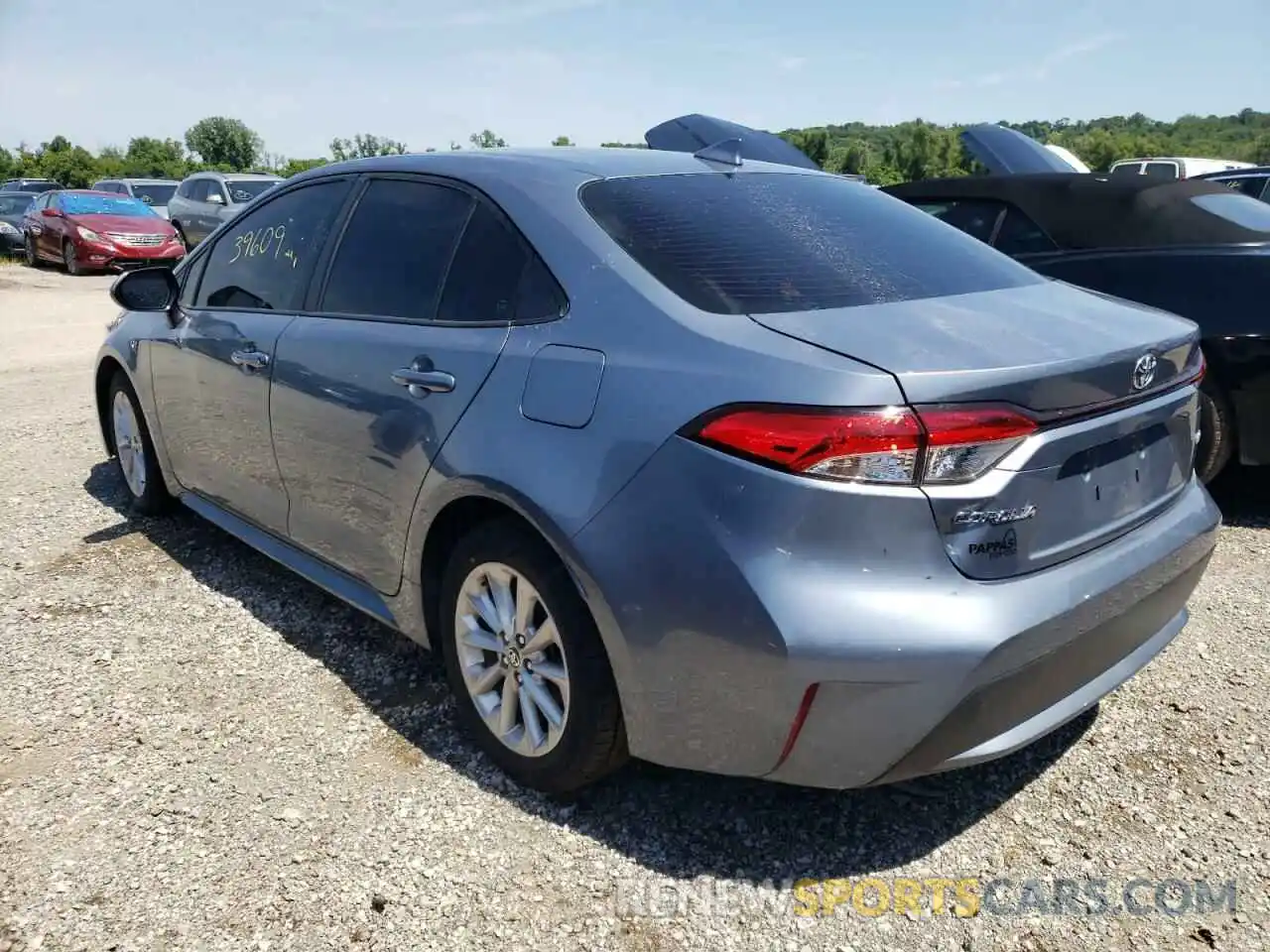 3 Photograph of a damaged car JTDHPRAE3LJ037121 TOYOTA COROLLA 2020