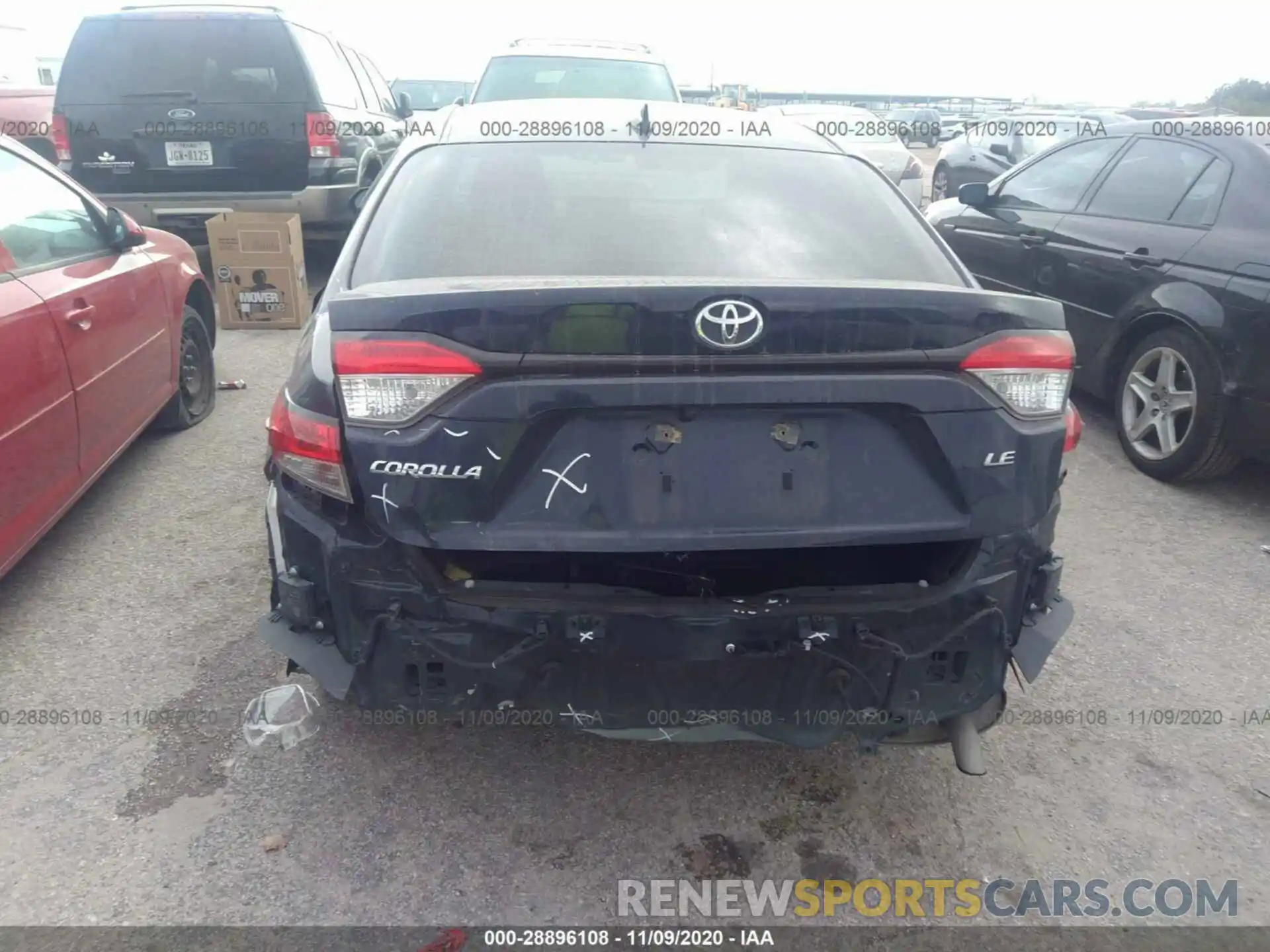 6 Photograph of a damaged car JTDHPRAE3LJ040231 TOYOTA COROLLA 2020