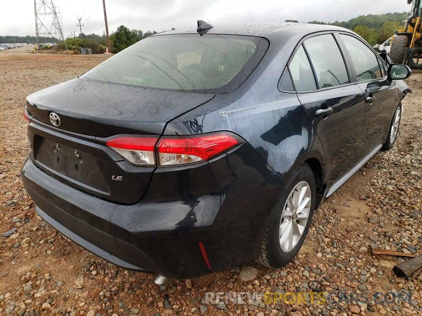 4 Photograph of a damaged car JTDHPRAE3LJ042125 TOYOTA COROLLA 2020