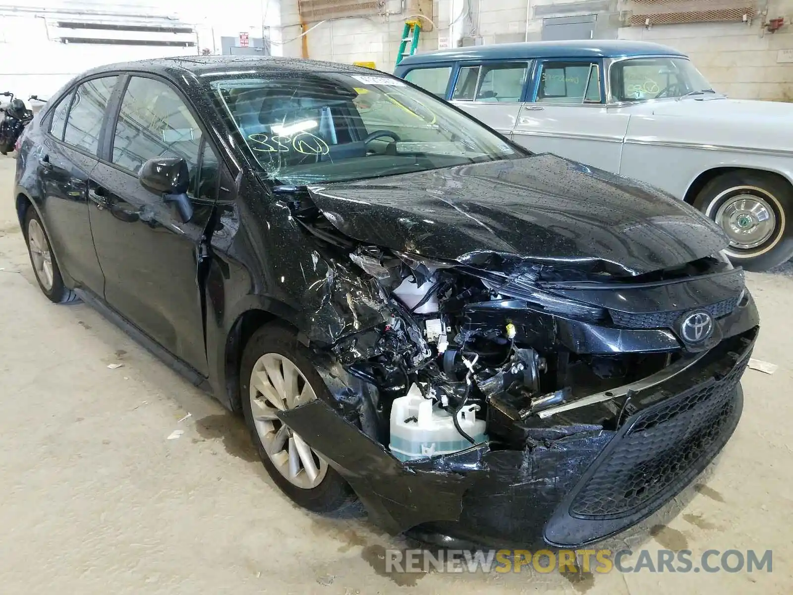 1 Photograph of a damaged car JTDHPRAE3LJ055800 TOYOTA COROLLA 2020