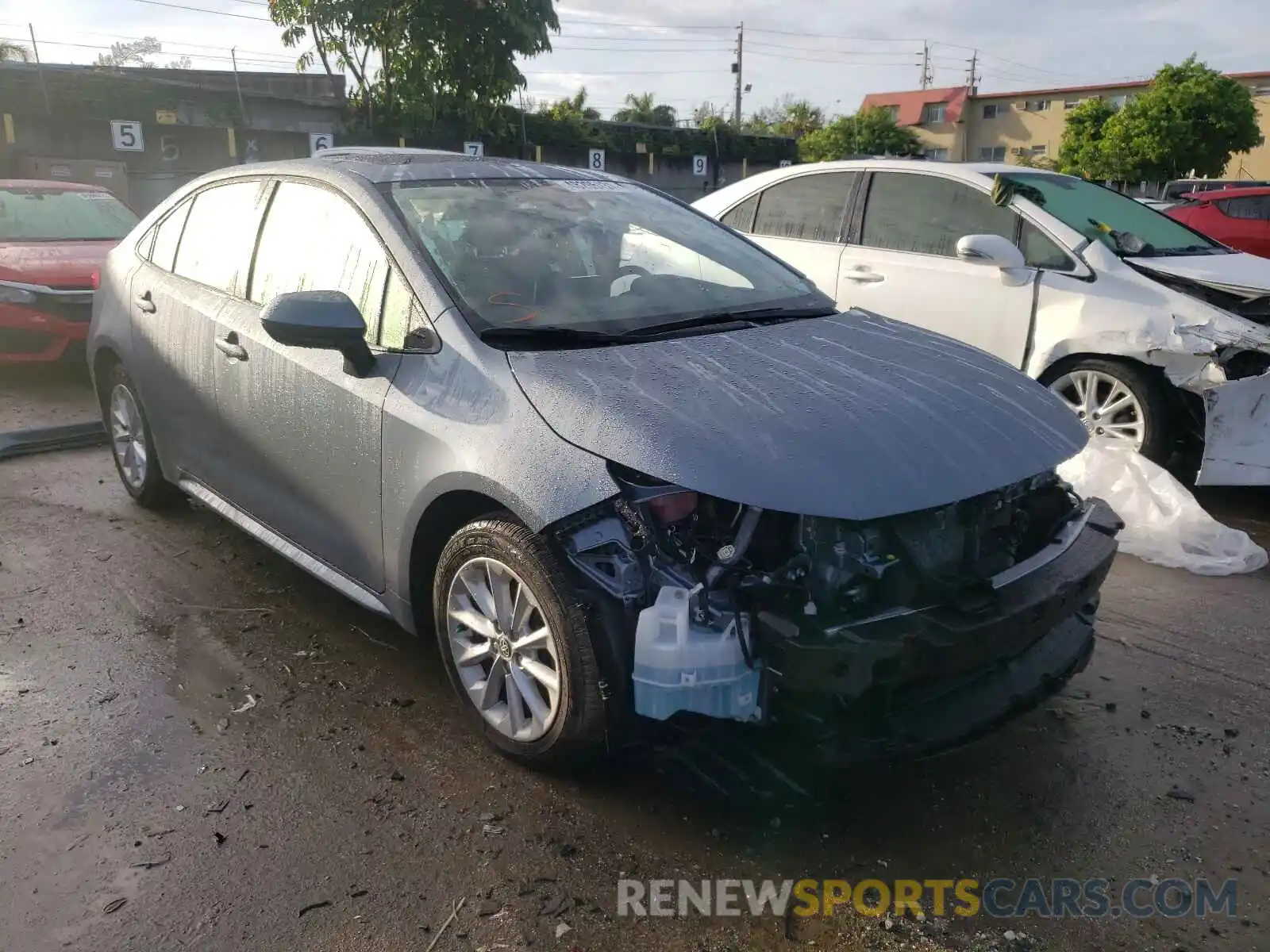 1 Photograph of a damaged car JTDHPRAE3LJ059779 TOYOTA COROLLA 2020