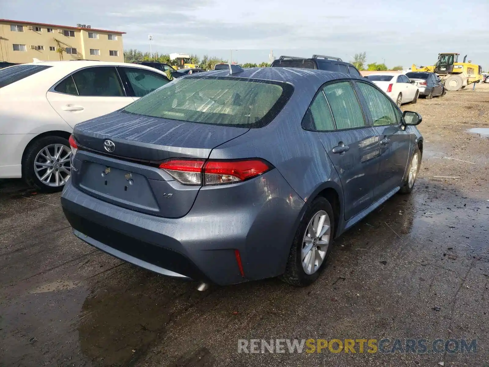 4 Photograph of a damaged car JTDHPRAE3LJ059779 TOYOTA COROLLA 2020