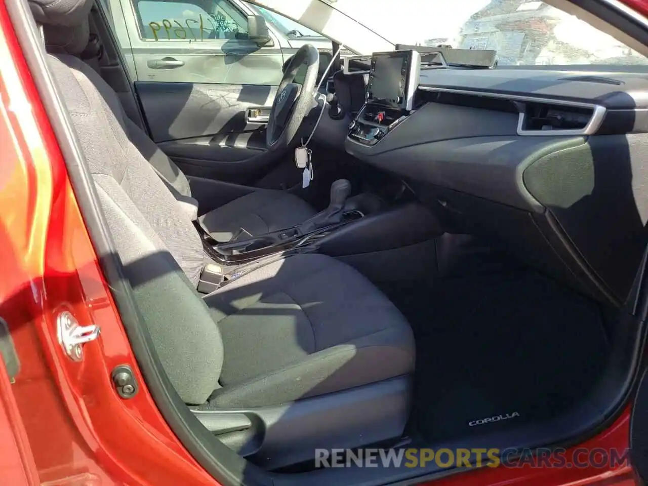 5 Photograph of a damaged car JTDHPRAE4LJ011059 TOYOTA COROLLA 2020