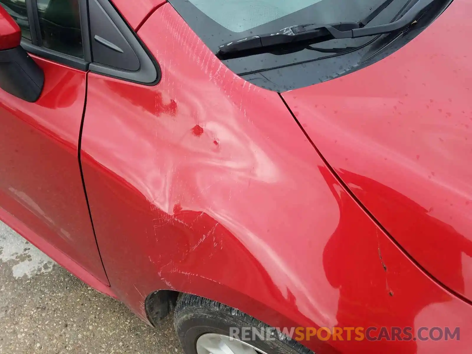 9 Photograph of a damaged car JTDHPRAE4LJ015449 TOYOTA COROLLA 2020