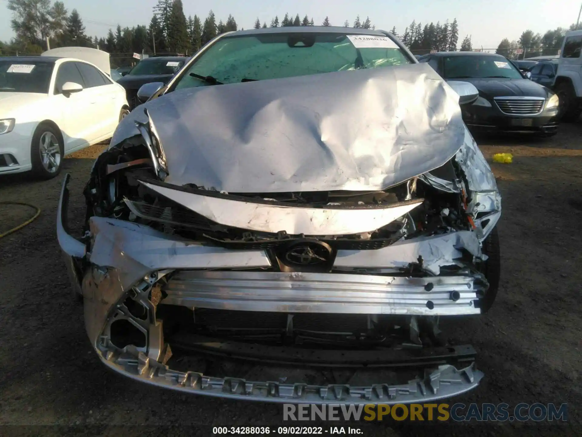 6 Photograph of a damaged car JTDHPRAE4LJ063114 TOYOTA COROLLA 2020