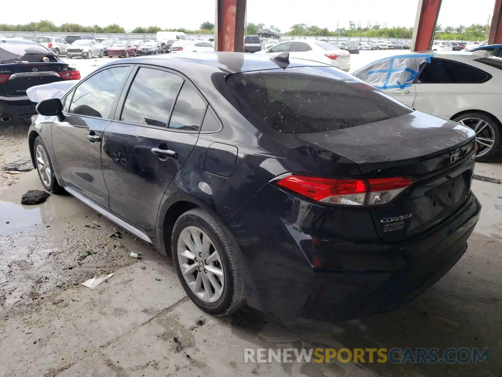 3 Photograph of a damaged car JTDHPRAE4LJ073299 TOYOTA COROLLA 2020