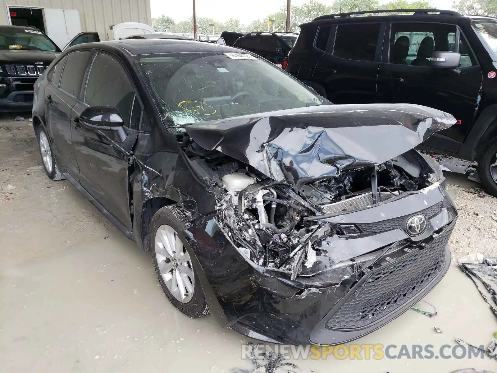 9 Photograph of a damaged car JTDHPRAE4LJ073299 TOYOTA COROLLA 2020