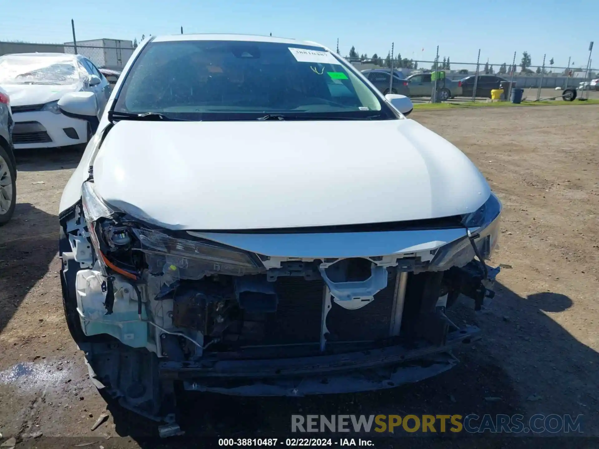 13 Photograph of a damaged car JTDHPRAE5LJ010289 TOYOTA COROLLA 2020