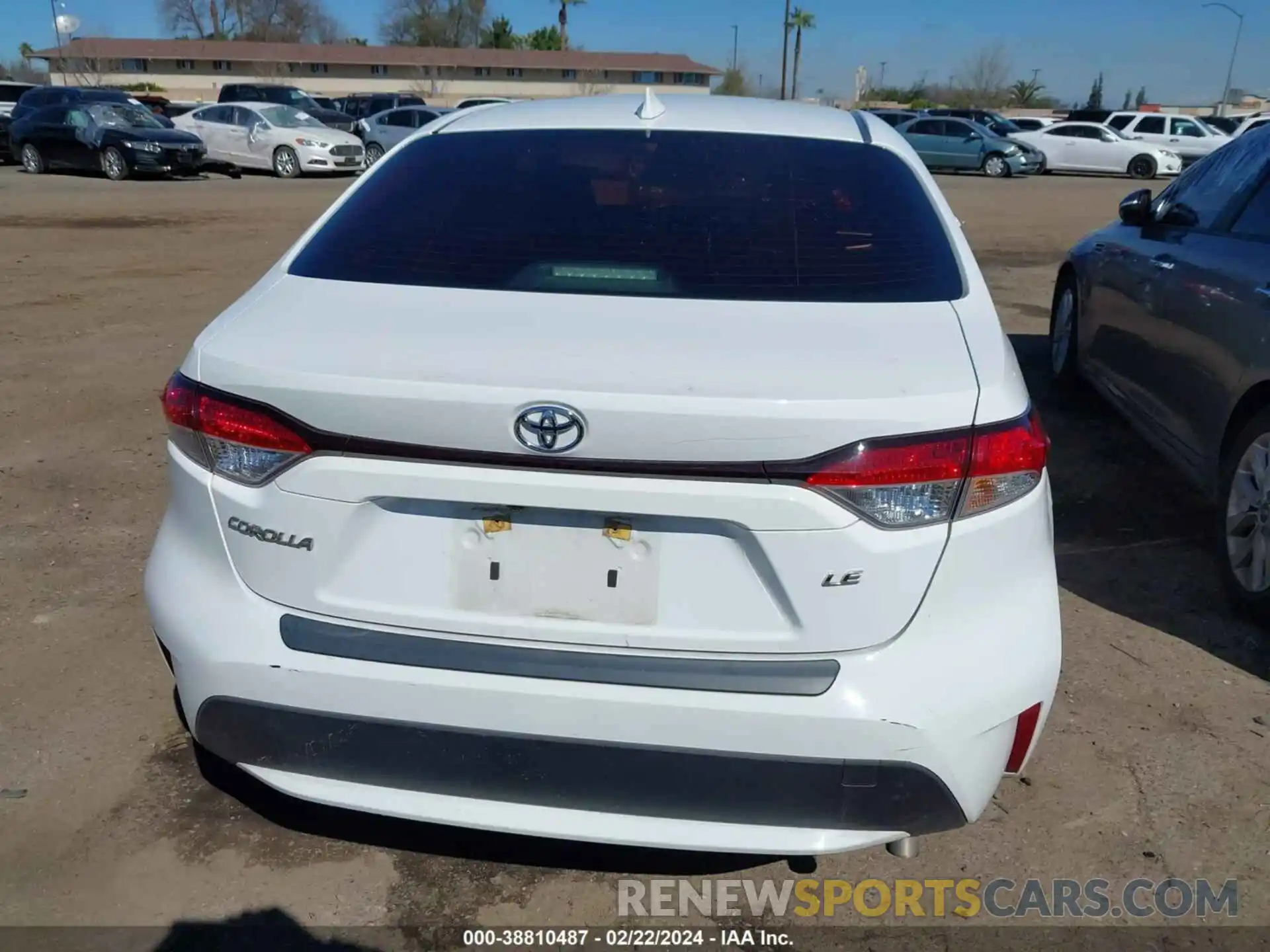 17 Photograph of a damaged car JTDHPRAE5LJ010289 TOYOTA COROLLA 2020