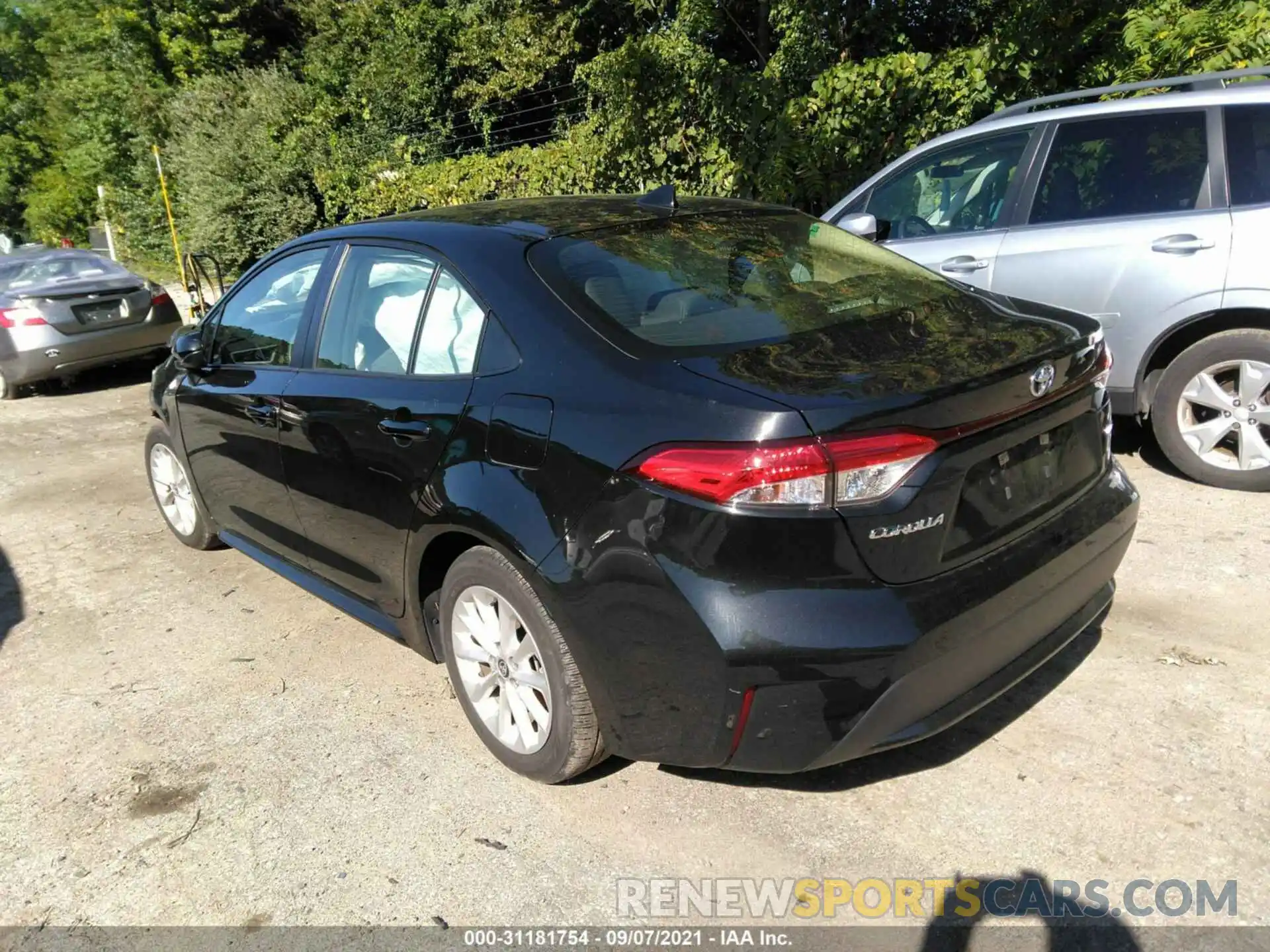 3 Photograph of a damaged car JTDHPRAE5LJ011328 TOYOTA COROLLA 2020