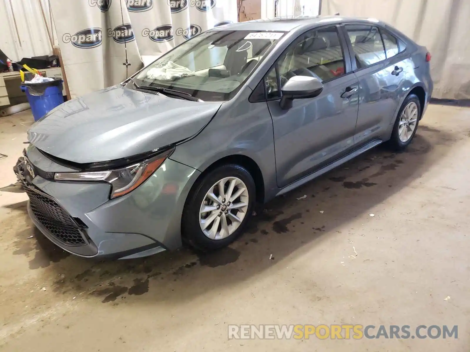 2 Photograph of a damaged car JTDHPRAE5LJ015721 TOYOTA COROLLA 2020