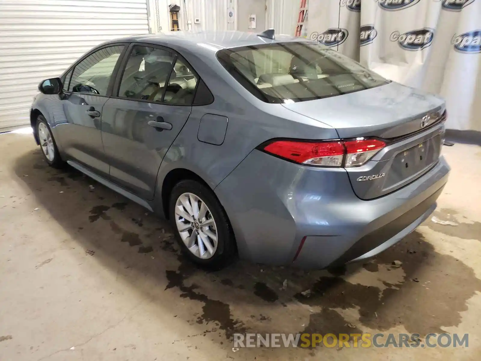 3 Photograph of a damaged car JTDHPRAE5LJ015721 TOYOTA COROLLA 2020