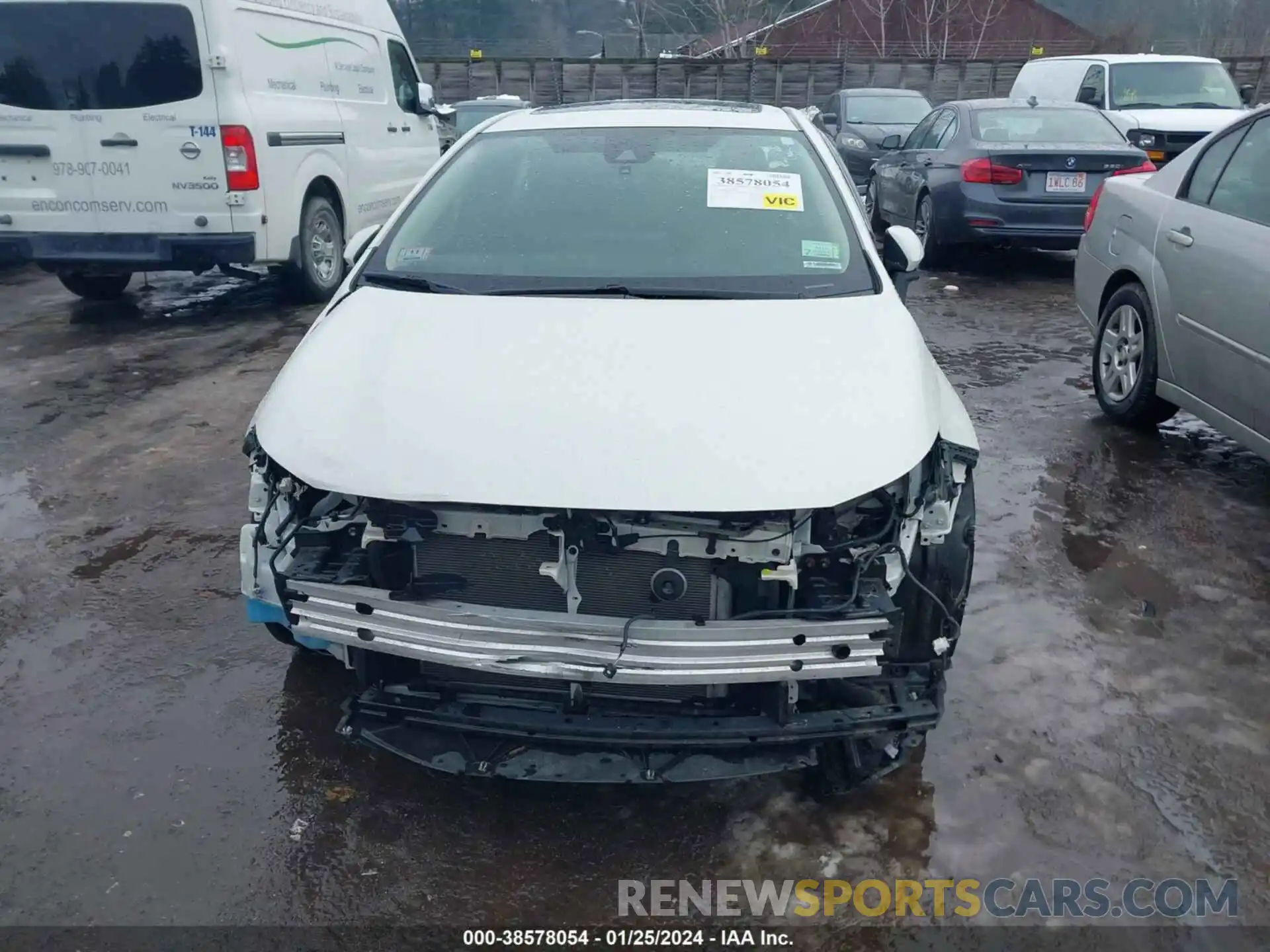 13 Photograph of a damaged car JTDHPRAE5LJ015833 TOYOTA COROLLA 2020